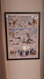 Cadre tintin, Collections, Posters & Affiches, Comme neuf, Enlèvement ou Envoi