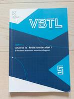 VBTL 5 - leerboek Analyse 1a: reële functies (D-Economie en, ASO, Wiskunde A, Die keure, Ophalen of Verzenden