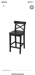 3 barkrukken, Huis en Inrichting, 3 krukken, Ophalen, Zo goed als nieuw, Hout