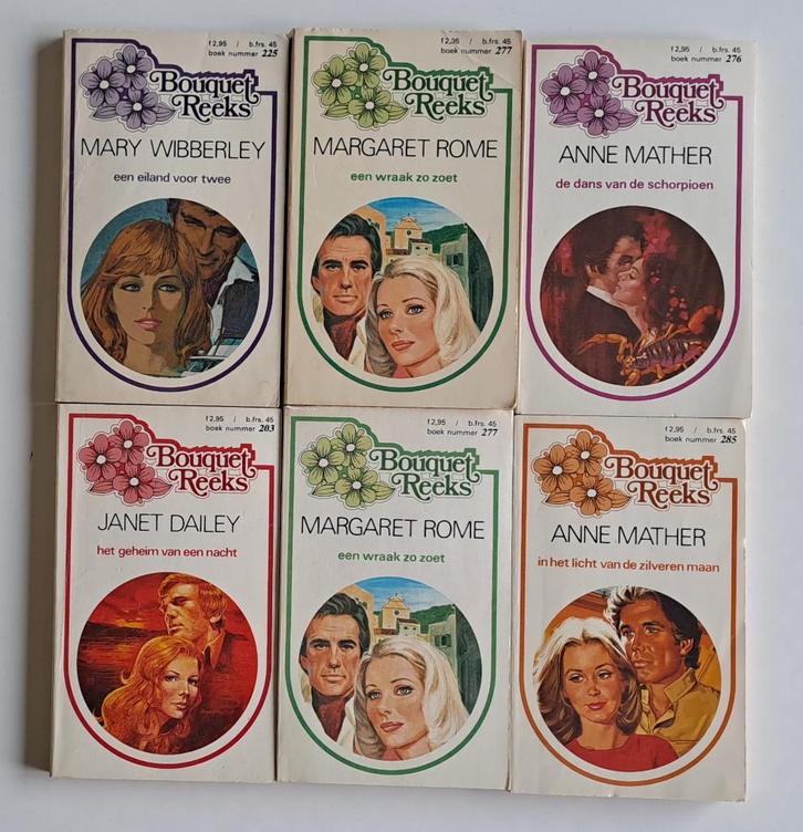 Pockets Harlequin Bouquet reeks, Boeken, Romans, Gelezen, Ophalen of Verzenden