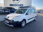 Peugeot Partner // Benzine - 5 zit - Weinig KM !!//, Monovolume, Zwart, 161 g/km, Wit