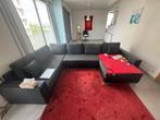 Zetel, Huis en Inrichting, Ophalen, Stof, 300 cm of meer, Zo goed als nieuw