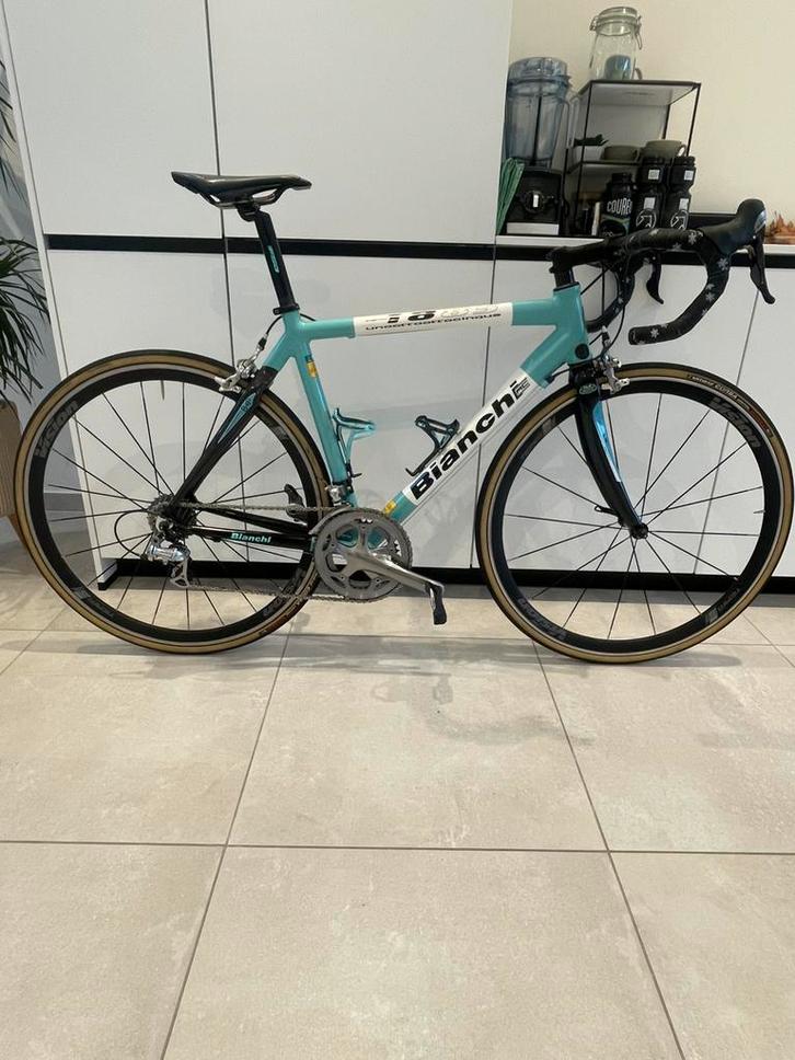 Bianchi Reparto Corsa  racefiets maat M (53)., Fietsen en Brommers, Fietsen | Heren | Herenfietsen, Gebruikt, Ophalen