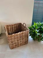 Panier en osier élégant en matériau naturel, grand, Maison & Meubles, Accessoires pour la Maison | Plataux & Paniers, Enlèvement