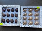 Kleine kertsballen bruin & crème, Ophalen of Verzenden, Gebruikt