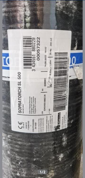 Roofing SOPRATORCH SL 500 disponible aux enchères