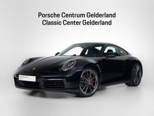 Porsche 992 Carrera, Auto's, Porsche, Bedrijf, Lederen bekleding, Metaalkleur, Zetelverwarming, Benzine, Coupé, Automaat, Zwart