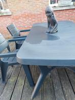 Tuinset Allibert grijs, Tuin en Terras, Tuintafels, Ophalen, Zo goed als nieuw
