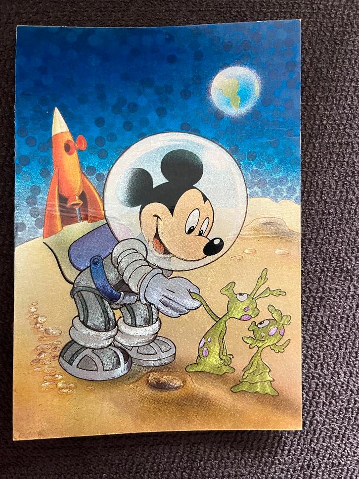 Postkaart Disney couleur magiques astronaut, Verzamelen, Disney, Verzenden