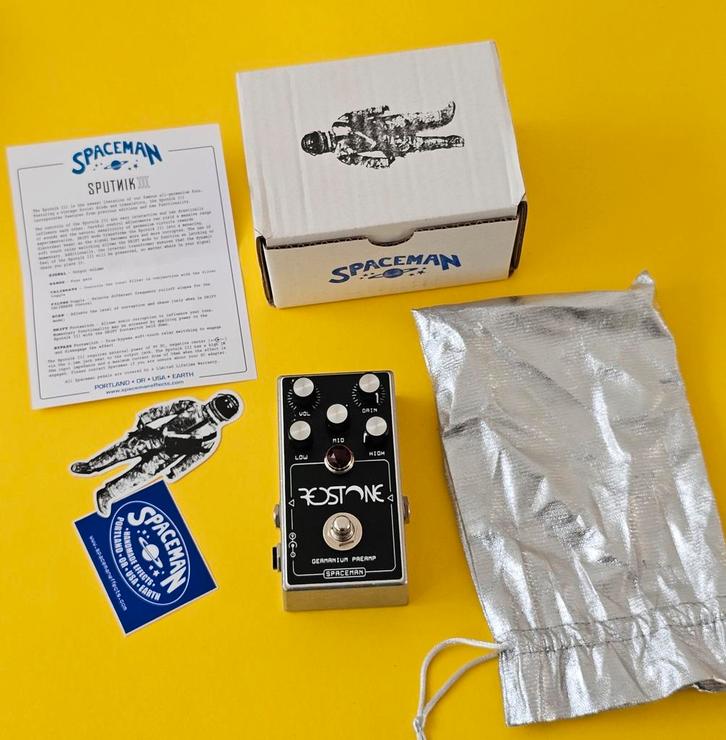 Spaceman Redstone Germanium Preamp, Muziek en Instrumenten, Effecten, Zo goed als nieuw, Reverb, Ophalen of Verzenden