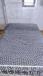 Dubbel bed 140x200 met lattenboden, Huis en Inrichting, Ophalen, Zo goed als nieuw