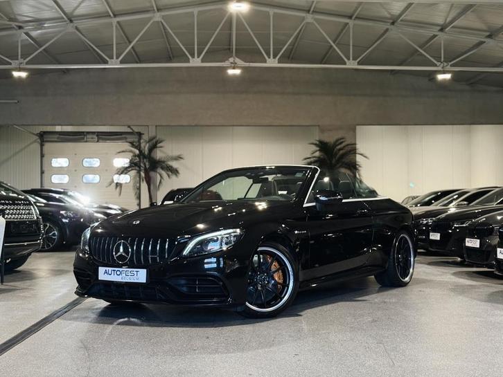 Mercedes-Benz C63 S AMG Cabriolet V8 Biturbo - Garantie, Auto's, Mercedes-Benz, Bedrijf, Te koop, C-Klasse, Achteruitrijcamera