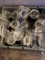 Weck potten oud model, Huis en Inrichting, Ophalen, Gebruikt, Glas, Overige typen