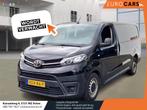 Toyota PROACE 2.0 122PK Automaat L3 Dubbele cabine Airco Cru, Auto's, Bestelwagens en Lichte vracht, Euro 6, 4 cilinders, Zwart