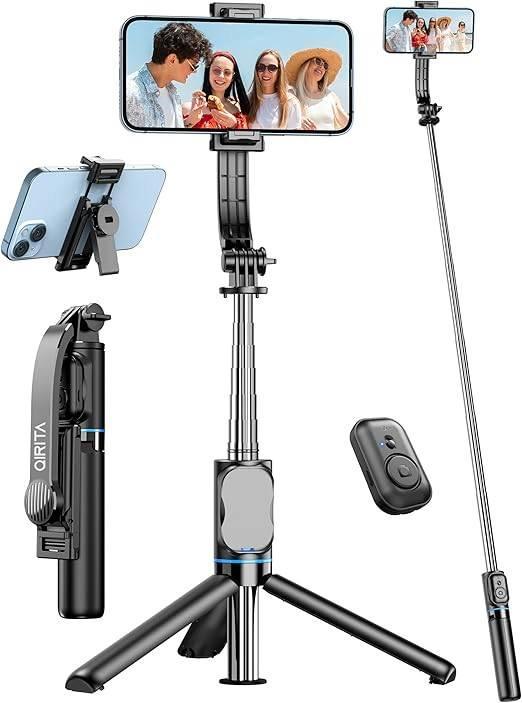 Selfiestick voor iPhone | 104cm | GRATIS LEVERING, Audio, Tv en Foto, Fotografie | Statieven en Balhoofden, Nieuw, Driepoot, Minder dan 150 cm