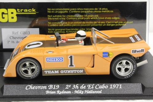 Fly Chevron B19 1 De El Cabo 1971 Team Gunston GB13, Kinderen en Baby's, Speelgoed | Racebanen, Nieuw, Racebaan, Elektrisch, Overige merken