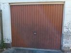 2 metalen garagepoorten (kantelpoorten)., Doe-het-zelf en Bouw, Ophalen, Gebruikt
