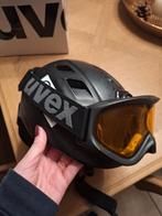 Casque de ski UVEX + lunettes, Autres marques, Ski, Autres types, Utilisé