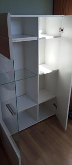 Vitrine kast (140cm x 90 cm x 35 cm), Ophalen, Zo goed als nieuw