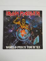 Iron Maiden world piece tour 1983 vintage tour book programm, Verzenden, Gelezen, Artiest