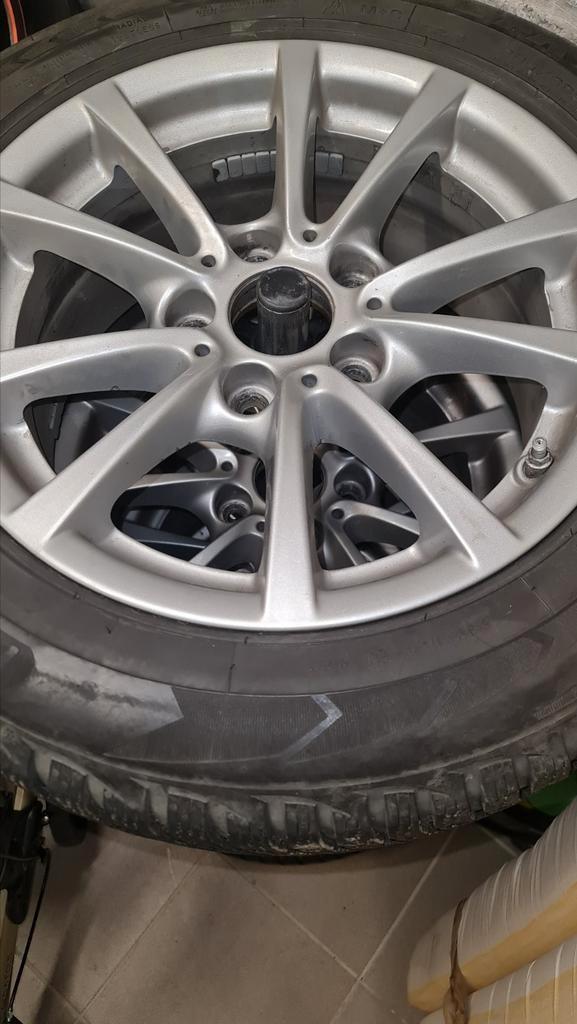Bmw winterkit, Auto-onderdelen, Banden en Velgen, Band(en), Winterbanden, 16 inch, 205 mm, Personenwagen, Gebruikt, Ophalen