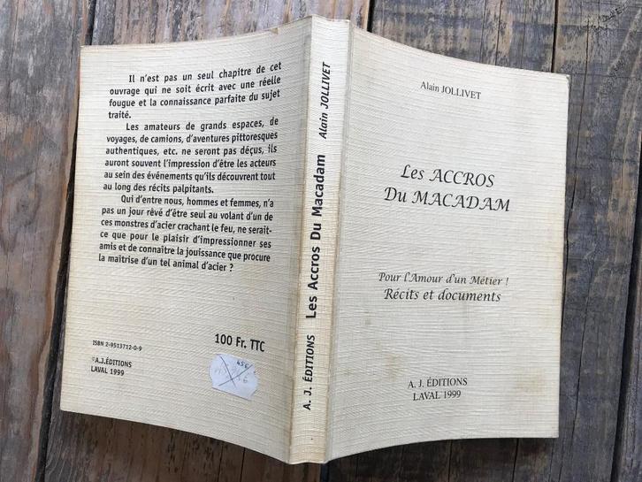 Les accrocs du macadam chauffeurs routiers camion récits, Boeken, Auto's | Boeken, Gelezen, Algemeen, Ophalen of Verzenden