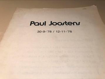 Paul Joostens dessins peintures grand format 30 pag, Enlèvement ou Envoi, Comme neuf, Peinture et dessin