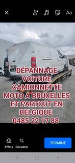DÉPANNAGE VOITURE CAMIONNETTE MOTO A BRUXELLE 0485 22 17 88