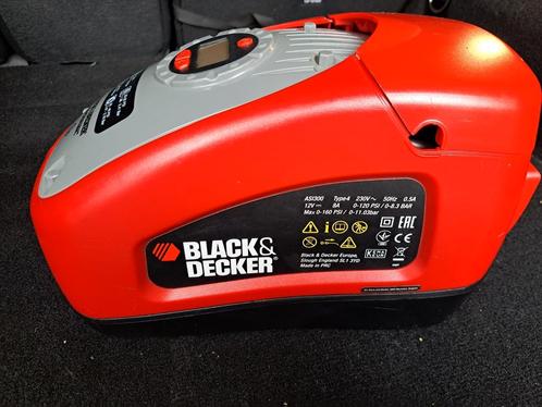 BLACK+DECKER ASI300-QS compressor, Fietsen en Brommers, Fietsaccessoires | Fietspompen, Zo goed als nieuw, Ophalen of Verzenden