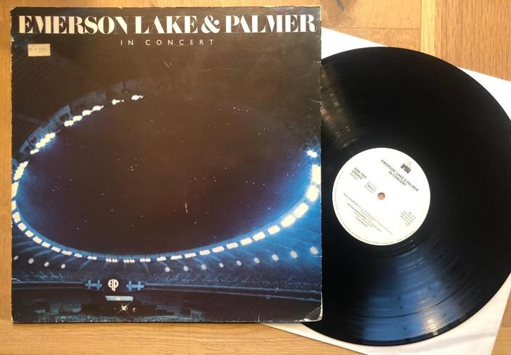 EMERSON LAKE & PALMER - In concert (LP), Cd's en Dvd's, Vinyl | Rock, Poprock, 12 inch, Ophalen of Verzenden