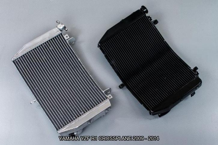 Radiateur Koeler AVDB YAMAHA YZF R1 CROSSPLANE 2009 - 2014, Motoren, Accessoires | Overige, Nieuw, Ophalen of Verzenden