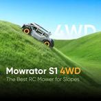 Mowrator S1 4wd radio gestuurde grasmaaier, Ophalen, Nieuw, Opvangbak