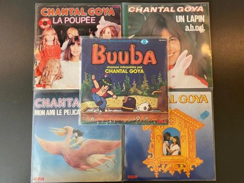 Chantal Goya - 5 x 45t, CD & DVD, Vinyles Singles, Utilisé, Single, Enfants et Jeunesse