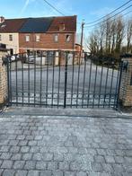 Hekken, Jardin & Terrasse, Clôtures de jardin, Enlèvement, Utilisé, Fer, Clôture en treillis métallique double