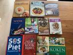 In nieuwe staat 12 kookboeken verzameling per stuk te koop, Zo goed als nieuw, Europa, Gezond koken, Tapas, Hapjes en Dim Sum