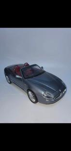1/18 Maserati Spyder metaalgrijs Maisto, Ophalen of Verzenden, Zo goed als nieuw