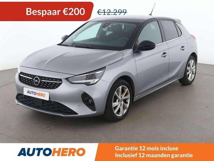 Opel Corsa 1.2 Turbo Elegance (bj 2021, automaat), Auto's, Opel, Te koop, Corsa, 360° camera, ABS, Achteruitrijcamera, Airbags