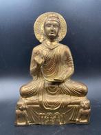 Antiek bronzen Boeddha beeld, Ophalen of Verzenden, Gebruikt