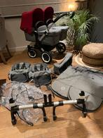 IN NIEUWSTAAT Bugaboo Donkey 2 Twin - alles in tweevoud, Kinderen en Baby's, Kinderwagens en Combinaties, Verstelbare duwstang