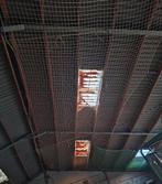 Valbeveilingingsnetten - valnetten - personenopvangnetten, Doe-het-zelf en Bouw, Ophalen, Gebruikt, Grijs