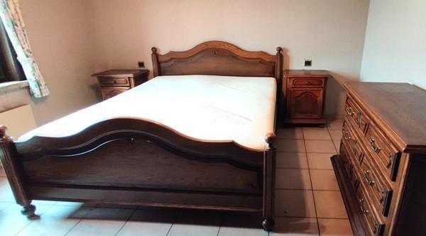 Slaapkamer (eik) +++GERESERVEERD+++, Huis en Inrichting, Slaapkamer | Complete slaapkamers, Zo goed als nieuw, Tweepersoons, Ophalen