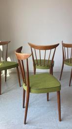Vintage Scandinavische stoelen – set van 4 – jaren 50/60, Enlèvement, Bois
