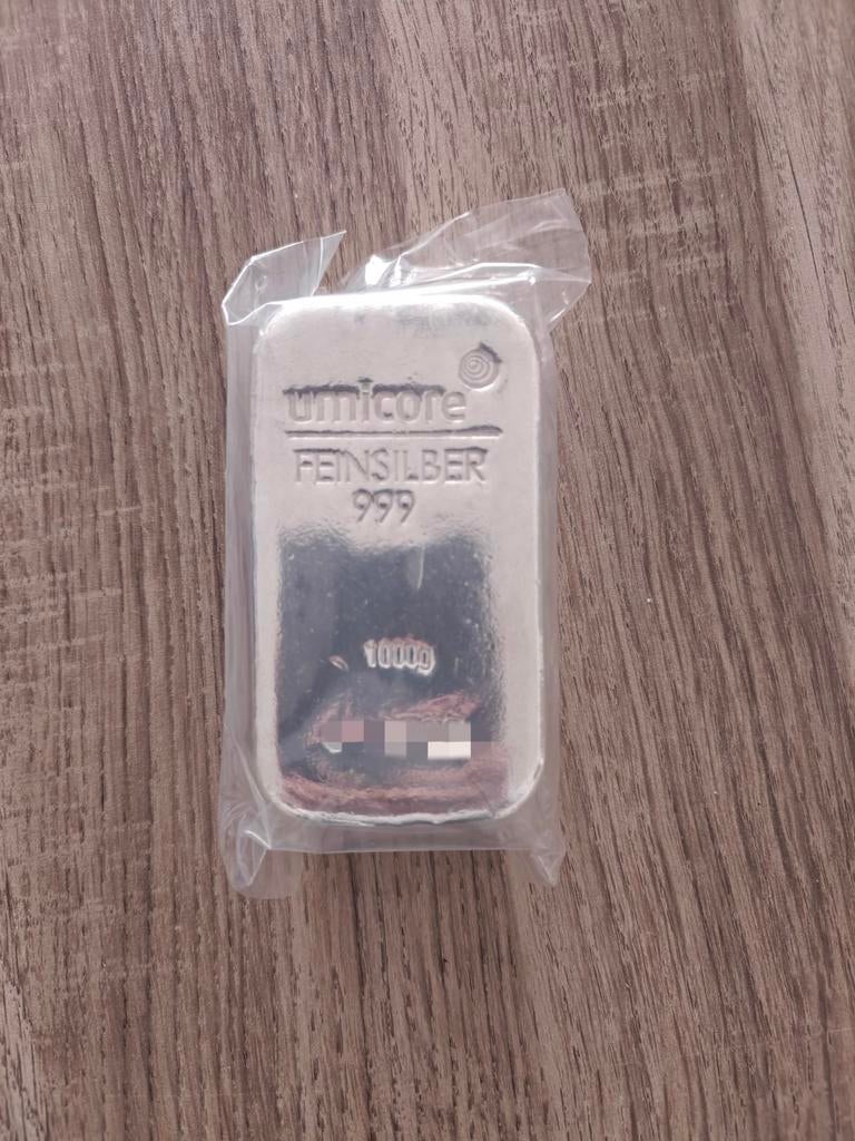1kg puur zilver Umicore LBMA, Postzegels en Munten, Ophalen, Zilver