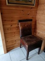 Lederen stoelen (2), Antiek en Kunst, Ophalen