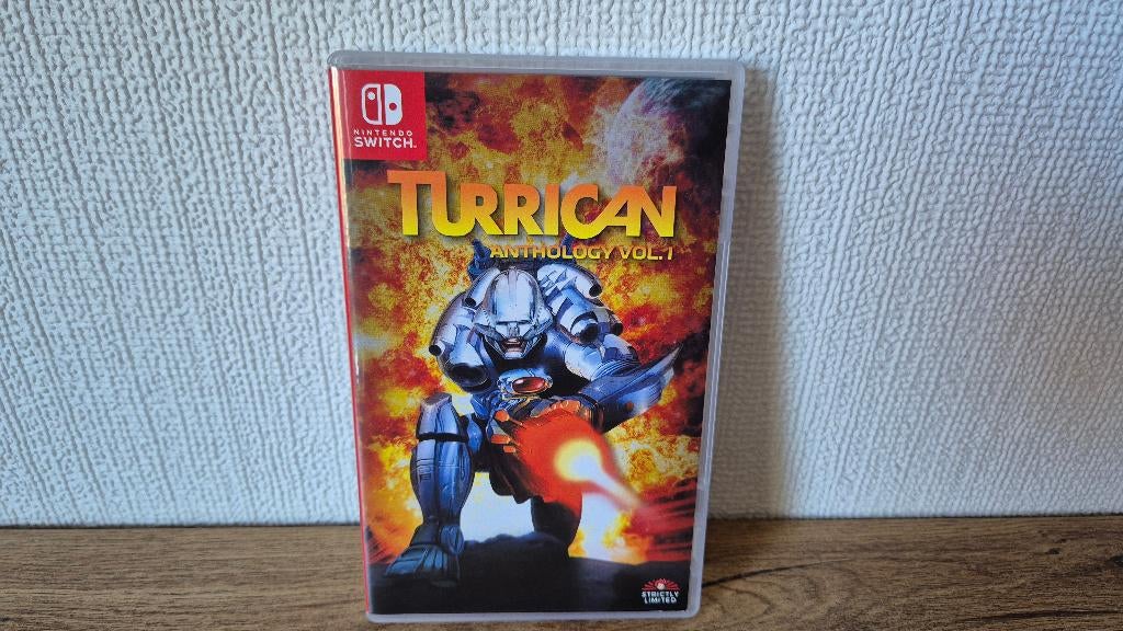 Turrican anthology volume 1 nintendo switch, Games en Spelcomputers, Ophalen of Verzenden, Zo goed als nieuw