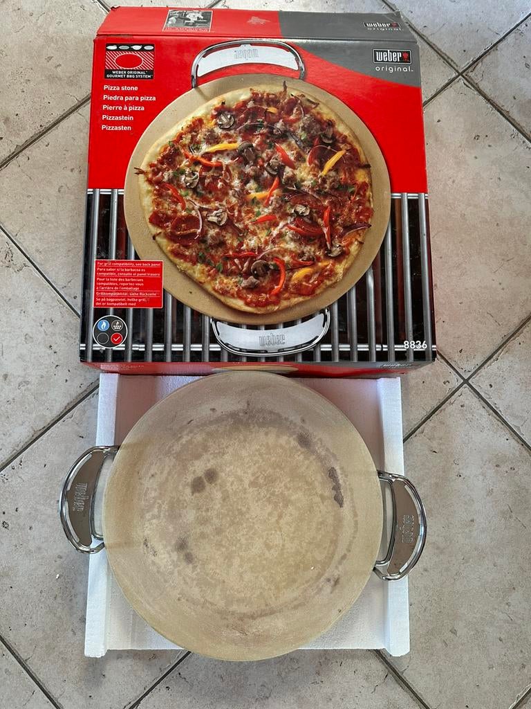 Pizza stone Weber, Enlèvement, Comme neuf