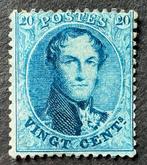 VENTE  LOT 126. MH. *. COB : 15B., Trace d'autocollant, Enlèvement ou Envoi, Non oblitéré, Maison royale