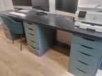 3 ladeblokken (Ikea/Alex) + werkblad, Huis en Inrichting, Bureaus, Ophalen, Bureau