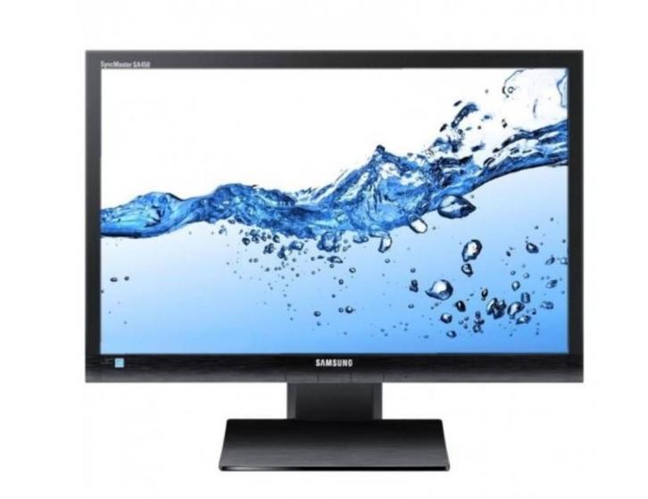 Samsung moniteur S24A450BW, 24" Full HD, Computers en Software, Monitoren, Zo goed als nieuw, DVI, HDMI, VGA, LED, HD, 3 tot 5 ms