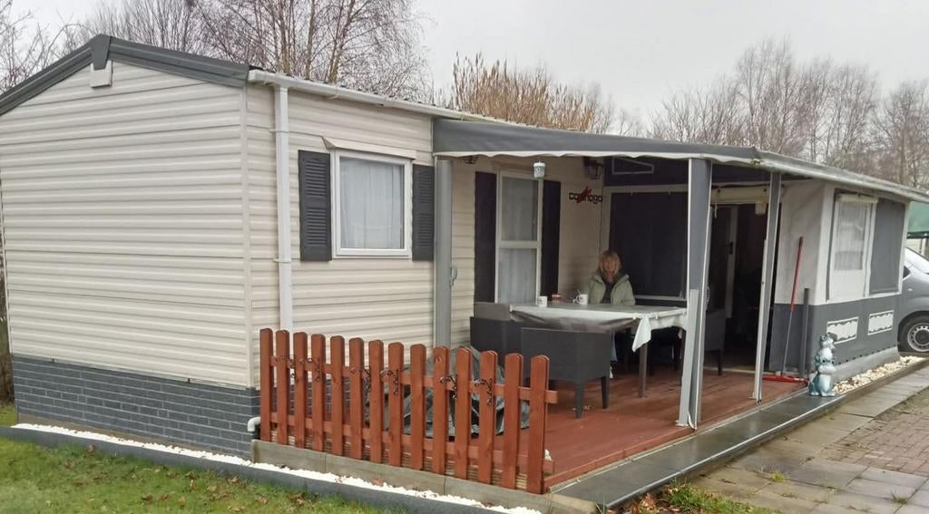 Stacaravan 3 slpk Camping De Gavers Geraardsbergen